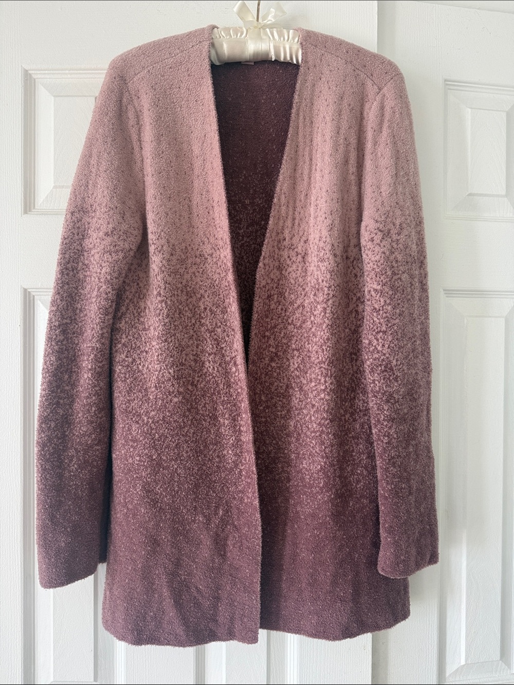 Barefoot Dreams Ombré Rose Cardigan